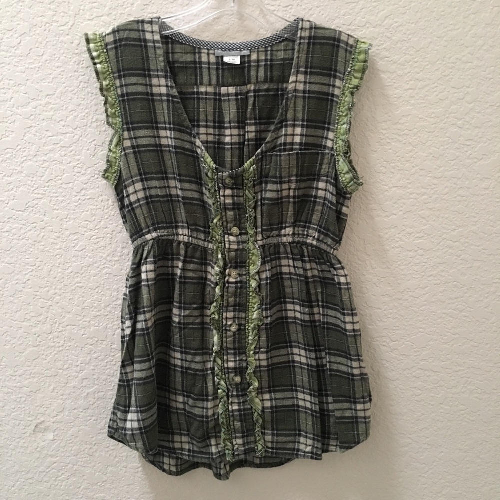 ⚡️2for$20⚡️Urban Outfitters Flannel Blouse